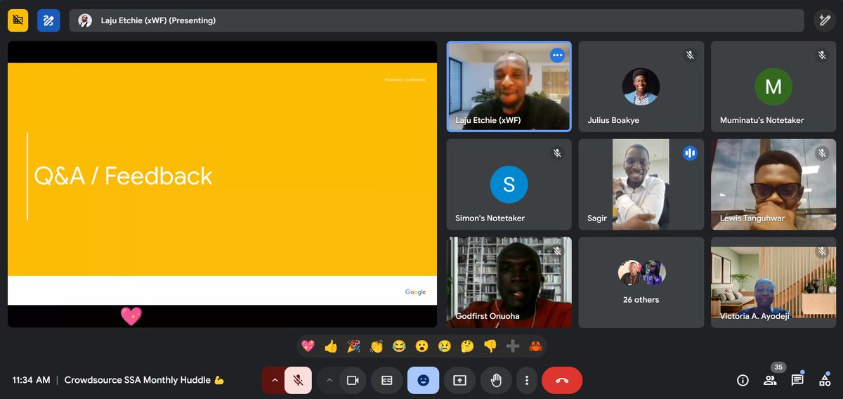 vickiki71's tweet image. Excited to have attended the Crowdsource Sub Saharan Africa Huddle. It was great to see Sagir, @Onyedikasomto1 , Laju and co.
Looking forward to the global influencer program outside of school.
#crowdsource #googlecrowdsource