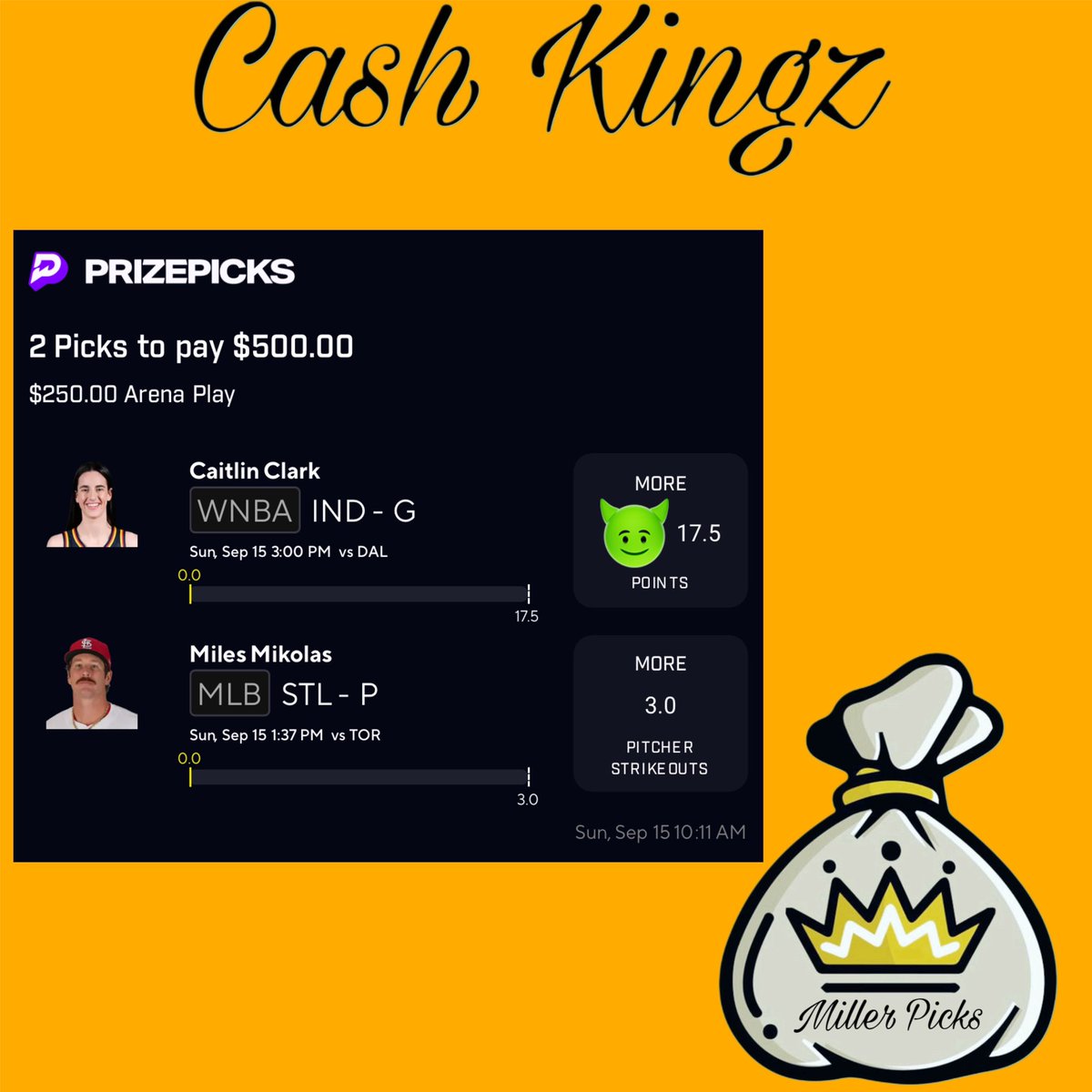jaymilly2496's tweet photo. ๐โข๏ธ๐ฆ
#prizepicks #prizepicklocks #gambingcommunity #Gamblingplatform #GamblingTwitter #GamblingX #discordlocks #gambitpicks https://t.co/3PoxTprfgx