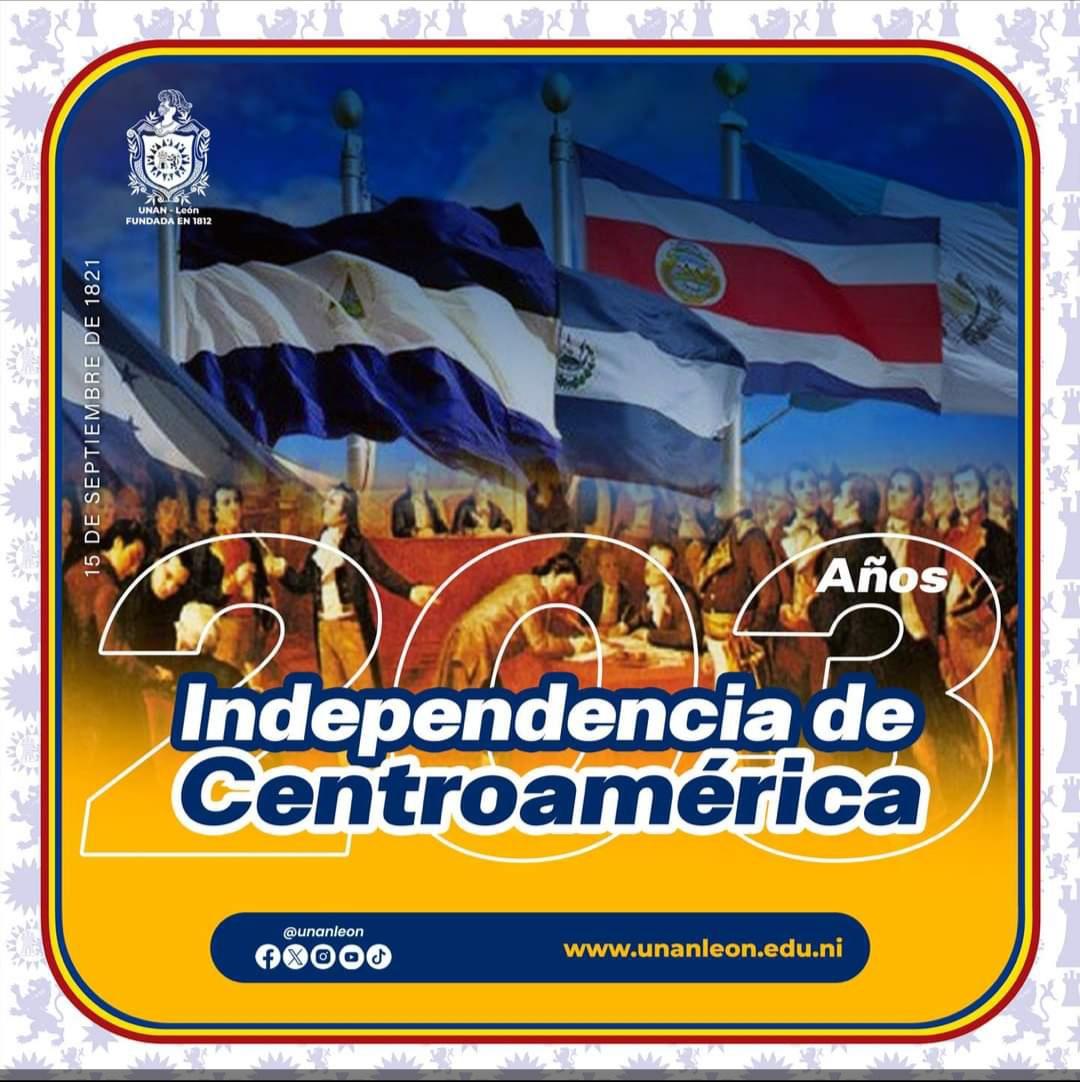 203 años de la independencia  de Centro América en pie de lucha ❤️🖤por  #AmoraNicaragua   seguimos vigilante por mantener nuestra Soberanía  e independencia 🇳🇮🇳🇮🇳🇮