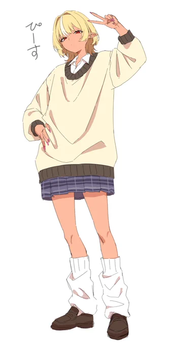 #しらぬえウルフヘアーって可愛いよね 