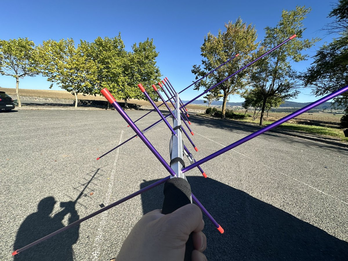 Y estrenado el AO-73 🛰️ con EA4HRJ <a href="/viktors14a/">Viktor de la Fuente EA4HRJ</a> 💪💪
También hemos hecho contacto con F6HTJ/P 😄 ¡Thanks!