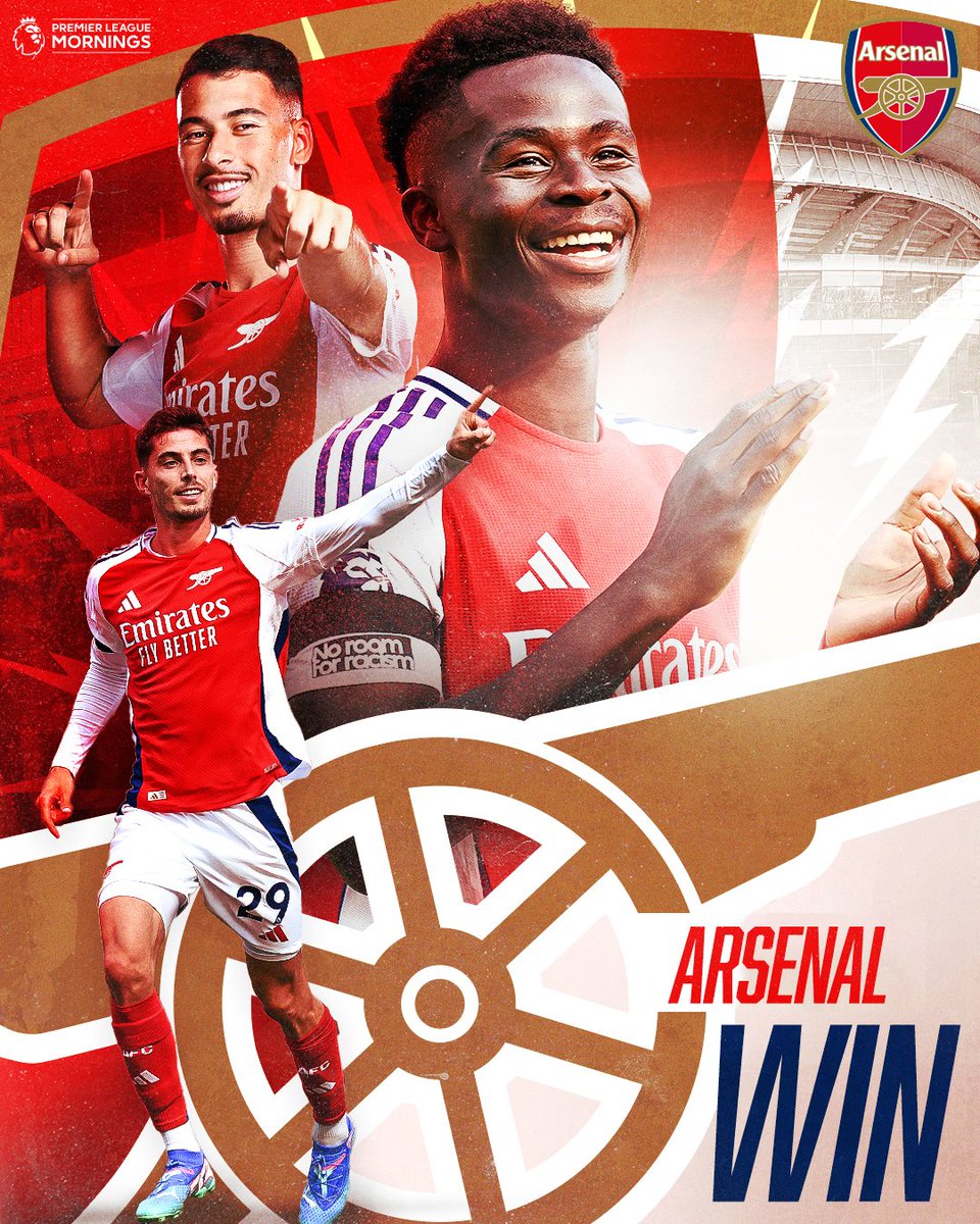 NBCSportsSoccer's tweet photo. Arsenal take down Tottenham to secure victory in the North London Derby. 🔴⚪️ https://t.co/IvmoKAckCD