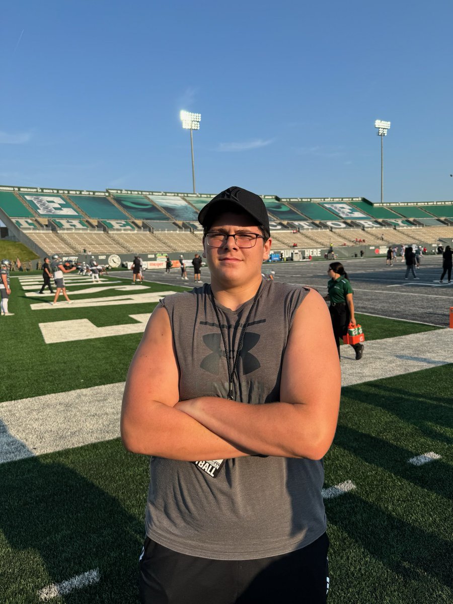 Had a great time at the gameday visit for the <a href="/EMUFB/">Eastern Michigan Football</a> home opener yesterday! Grateful to have the opportunity to attend and see the team and coaches!
@coach_creighton
@schillerwilson
@coachtee34
<a href="/CoachSCoughlin/">Sean Coughlin</a> 
<a href="/CoachWLoggan/">Will Loggan</a> 
@CoachHartNC