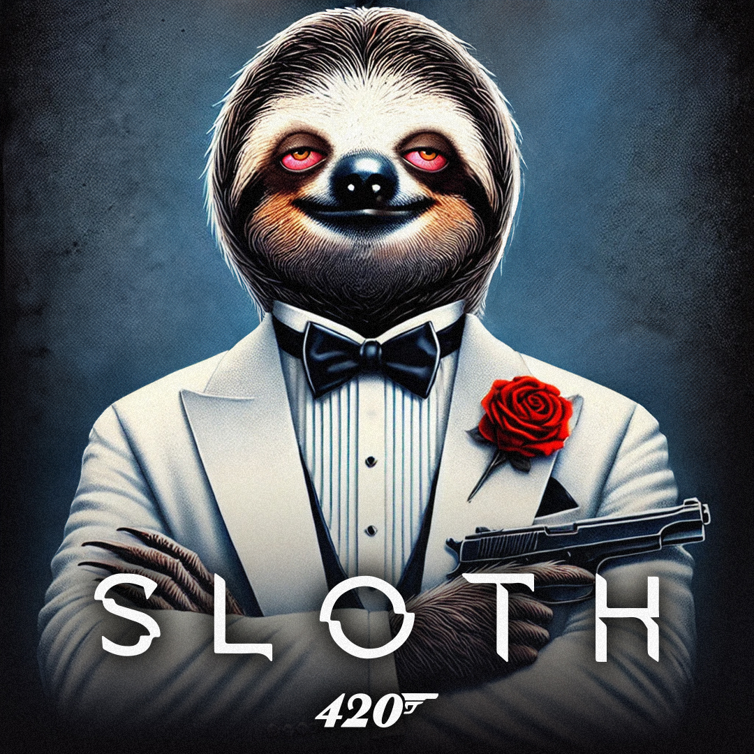 SlothanaCoin's tweet photo. Shaken, not stirred, and always on the slow side.🍸🦥 https://t.co/olvOwyikbF