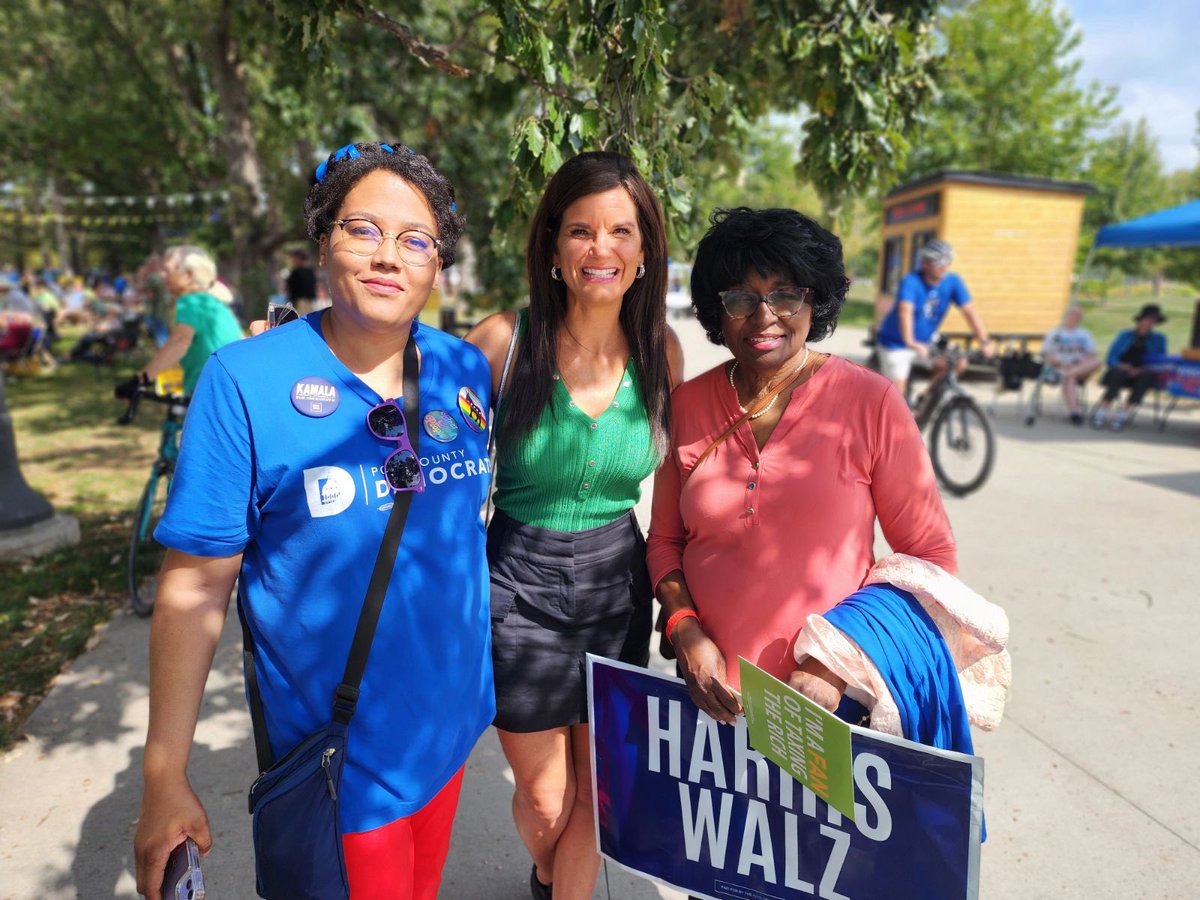 The Polk County Democrats Steak Fry was incredible - bringing hundreds of Iowans together to get fired up for the election! Support candidates who are feeling the pressure more than anyone. Volunteer, toss $100 into their account, and express your gratitude. 💙

#iapolitics