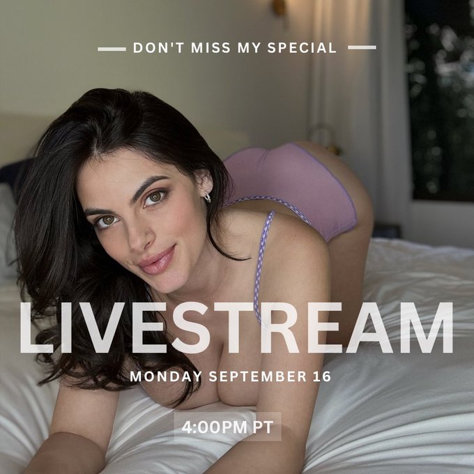 LIVESTREAM REMINDER, Last chance ??
Check out the post below for ALL juicy details ?
https://t.co/UUbuhY5PfA
Including:
?Oily