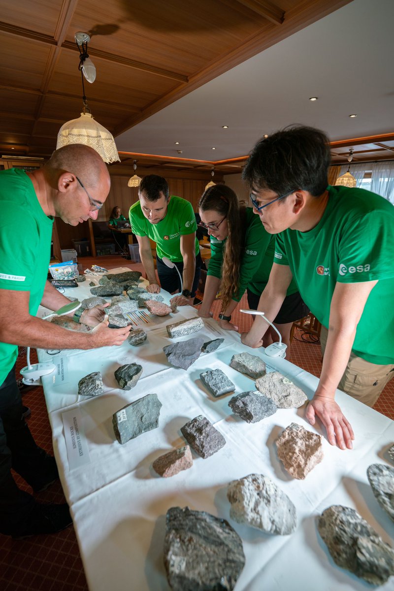 Rosemary Coogan (@astro_rosemary) on Twitter photo It’s been an eye-opening first week of PANGAEA training with <a href="/Arno_astro/">Arnaud Prost</a>, <a href="/Astro_Kanai/">金井 宣茂</a> and the <a href="/ESA_CAVES/">ESA CAVES & PANGAEA</a> team! We’ve been learning which geological features are important to identify and how to report them - which is especially important for future exploration missions to the It’s been an eye-opening first week of PANGAEA training with <a href="/Arno_astro/">Arnaud Prost</a>, <a href="/Astro_Kanai/">金井 宣茂</a> and the <a href="/ESA_CAVES/">ESA CAVES & PANGAEA</a> team! We’ve been learning which geological features are important to identify and how to report them - which is especially important for future exploration missions to the