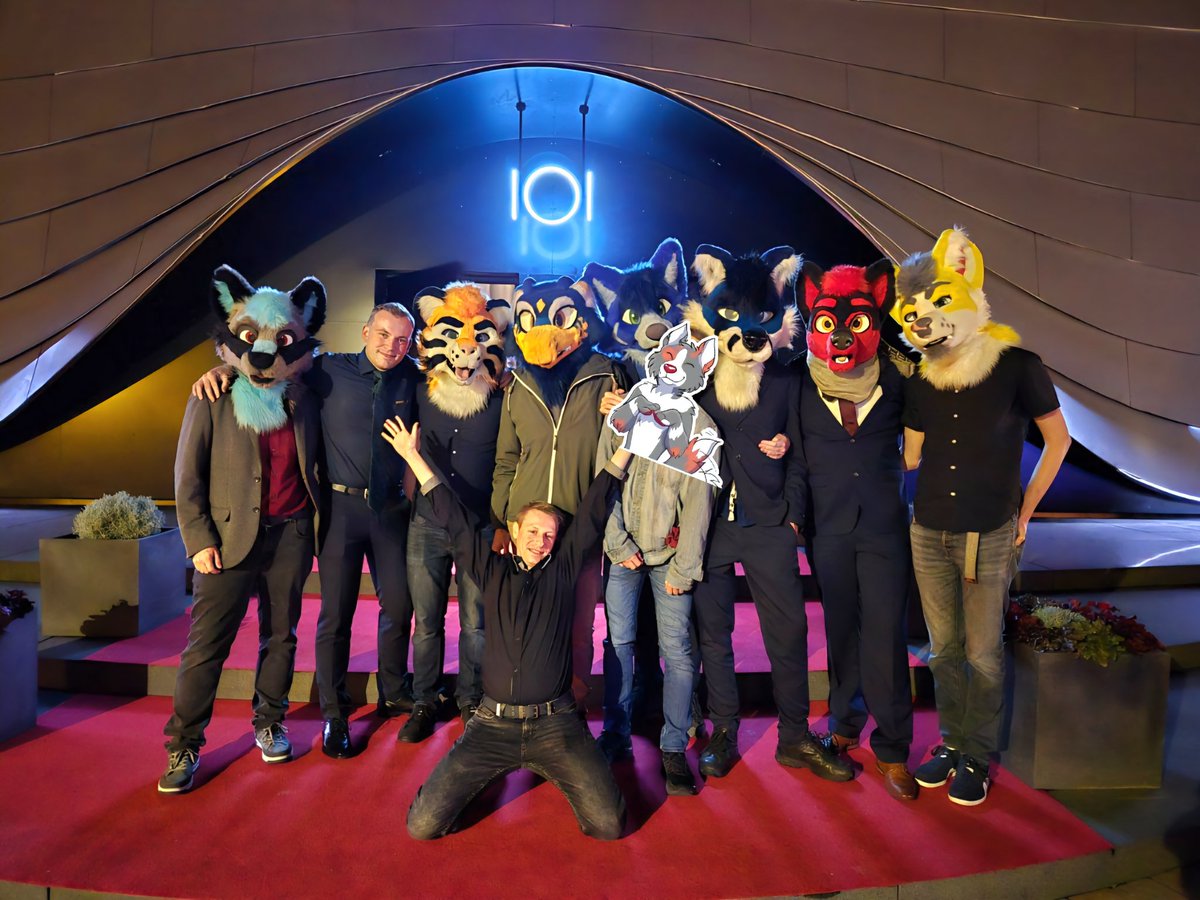 Katyro 🦊🔜 NFC 🔜 FWA (@katyrofox) on Twitter photo What a great evening with really great friends at <a href="/Eatrenalin/">Eatrenalin</a>. Thanks to the entire team for giving us such a great evening. It was sooo amazing.
With:
<a href="/aiphyros/">Aiphyros</a>
<a href="/LuckyTiger33/">Lucky-Tiger 🔜 Furizon</a>
<a href="/naurodan/">Azzimutt</a>
<a href="/furyofnight2/">TankNightFurry</a>
<a href="/BraketFox/">Braket</a>
<a href="/SquashTFC/">Squash 🐾 🔜 Pack Weekend</a>
<a href="/Vaeltaja13/">Vaeltaja</a>
<a href="/RexDobermann/">Rex</a>
<a href="/SergalSky/">SkySergal</a> What a great evening with really great friends at <a href="/Eatrenalin/">Eatrenalin</a>. Thanks to the entire team for giving us such a great evening. It was sooo amazing.
With:
<a href="/aiphyros/">Aiphyros</a>
<a href="/LuckyTiger33/">Lucky-Tiger 🔜 Furizon</a>
<a href="/naurodan/">Azzimutt</a>
<a href="/furyofnight2/">TankNightFurry</a>
<a href="/BraketFox/">Braket</a>
<a href="/SquashTFC/">Squash 🐾 🔜 Pack Weekend</a>
<a href="/Vaeltaja13/">Vaeltaja</a>
<a href="/RexDobermann/">Rex</a>
<a href="/SergalSky/">SkySergal</a>