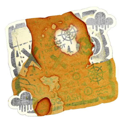 SasquashLegend's tweet photo. @PiffyBetz @wallstreetbets Our map is torn and tattered, and I spilled more coffee on it yesterday. But, I can still make out some of the X spots. https://t.co/oyMawcQHqM https://t.co/q4g5pPk6eR