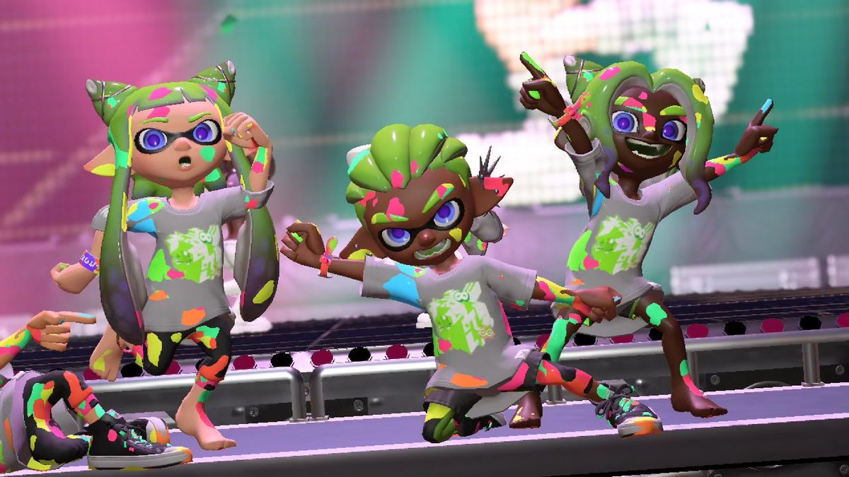 aggggwt's tweet photo. ラスフェス楽しかった！
 #スプラトゥーン3 https://t.co/Of9S8rOgB8