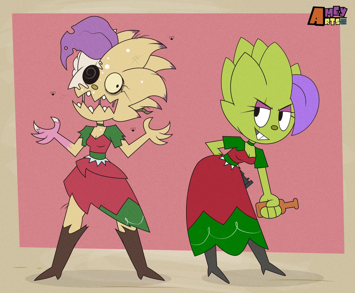 AMEY_arts0's tweet photo. Quiero compartirles mi personaje para participar en el concurso de Zombies de HotSalsa, este personaje hace años que no lo dibujaba, en su momento trate de replicar el estilo del comic, creen que esta vez si me acerque más al estilo?

#illustrator #Cartoon #alcachofa #hotsalsa https://t.co/4gd9pCs41s