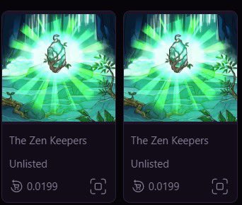 Fully minted &amp; participated <a href="/chibizennft/">ChibiZen</a> launch❗️

I believe in the team for long term🫡

Excited to see what Zen World will bring to us in the future!