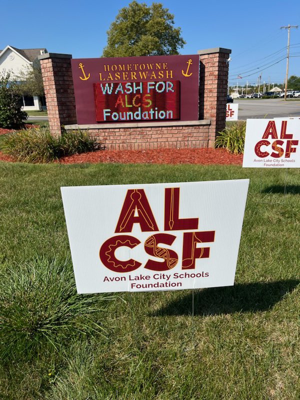 ALCSFoundation (@foundationalcs) on Twitter photo Stop by and get your cars washed at Hometowne Laserwash today or tomorrow! 20% of the proceeds go back to ALCSF! <a href="/AvonLakeSchools/">Avon Lake Schools</a> Stop by and get your cars washed at Hometowne Laserwash today or tomorrow! 20% of the proceeds go back to ALCSF! <a href="/AvonLakeSchools/">Avon Lake Schools</a>