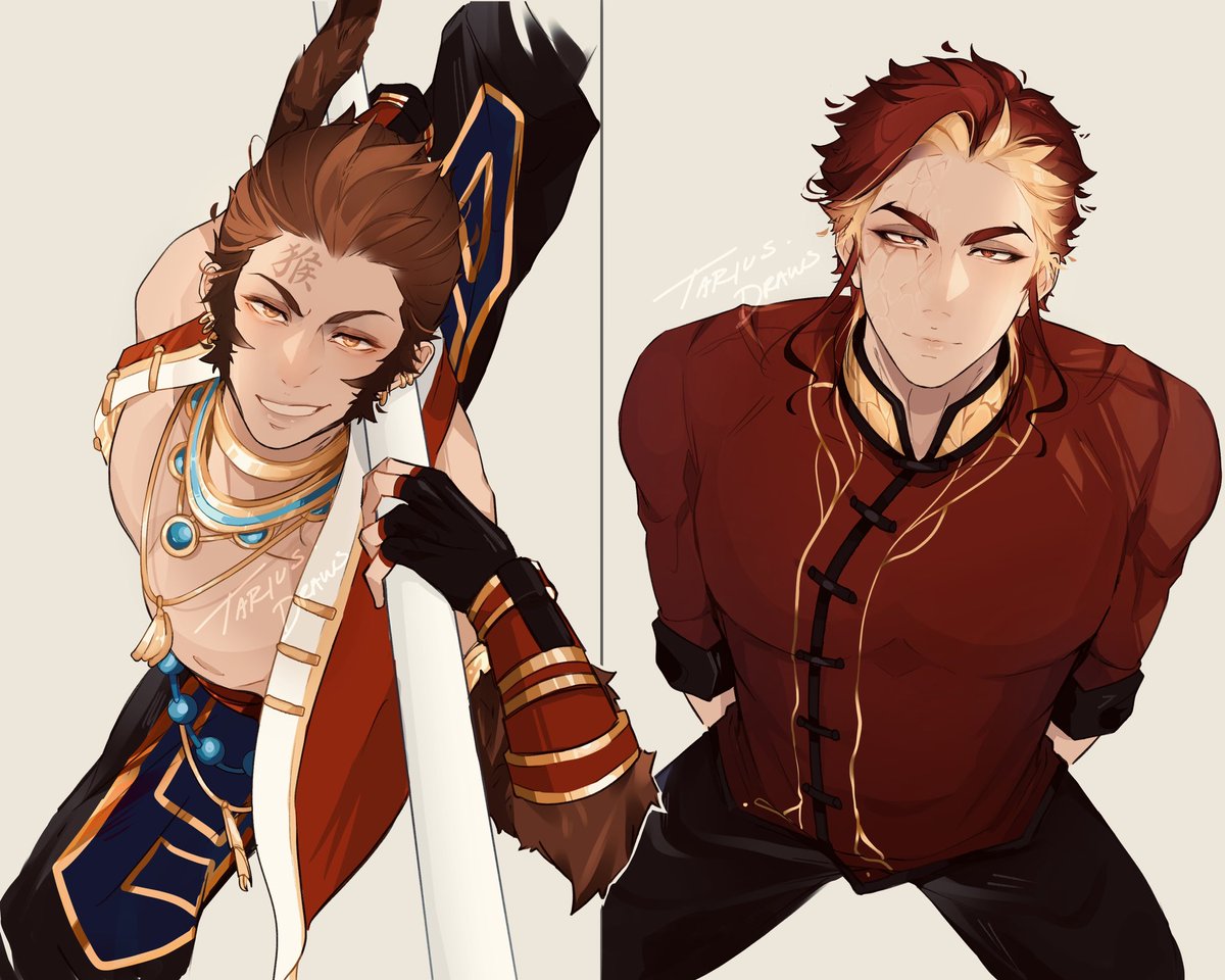 TariusDraws's tweet image. 🐒🐉