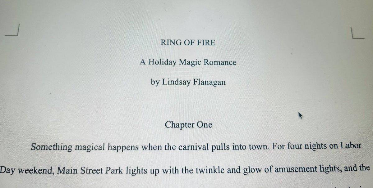 And so it begins!! I’m writing my first young adult romance and my first contribution to the Holiday Magic series, coming soon from Radiance!  #amwriting #youngadultromance <a href="/sabinewrites/">Sabine Berlin</a> <a href="/CambriaWilliams/">Cambria Williams</a>