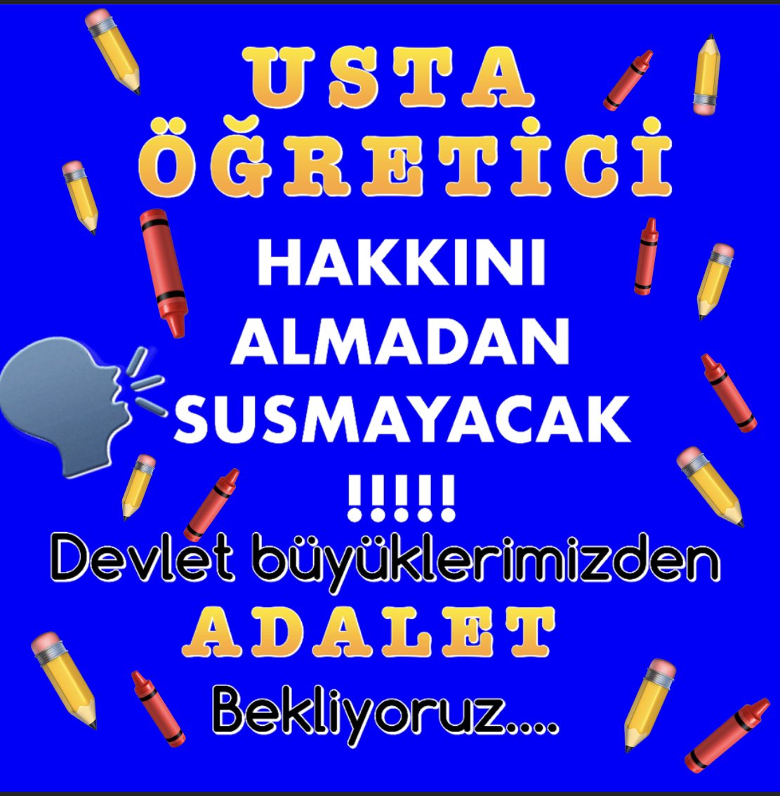 narinyigit82002's tweet photo. Emeğimiz var 
Statümüz olsun 
Hakkımız olsun 
özümüz olsun 
Bizler içinde ADALET OLSUN
KOTA İSTEMİYORUZ 

#ustaöğreticiyeKİMLİKşart https://t.co/uxCqkyLv8A