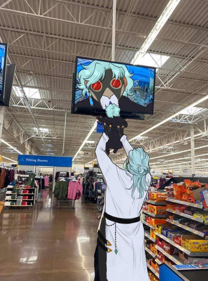 starrytides's tweet image. gamma takes xi (@vampyr900) shopping with him 

#ildottore #dottore #dottoresegment #segmentoc