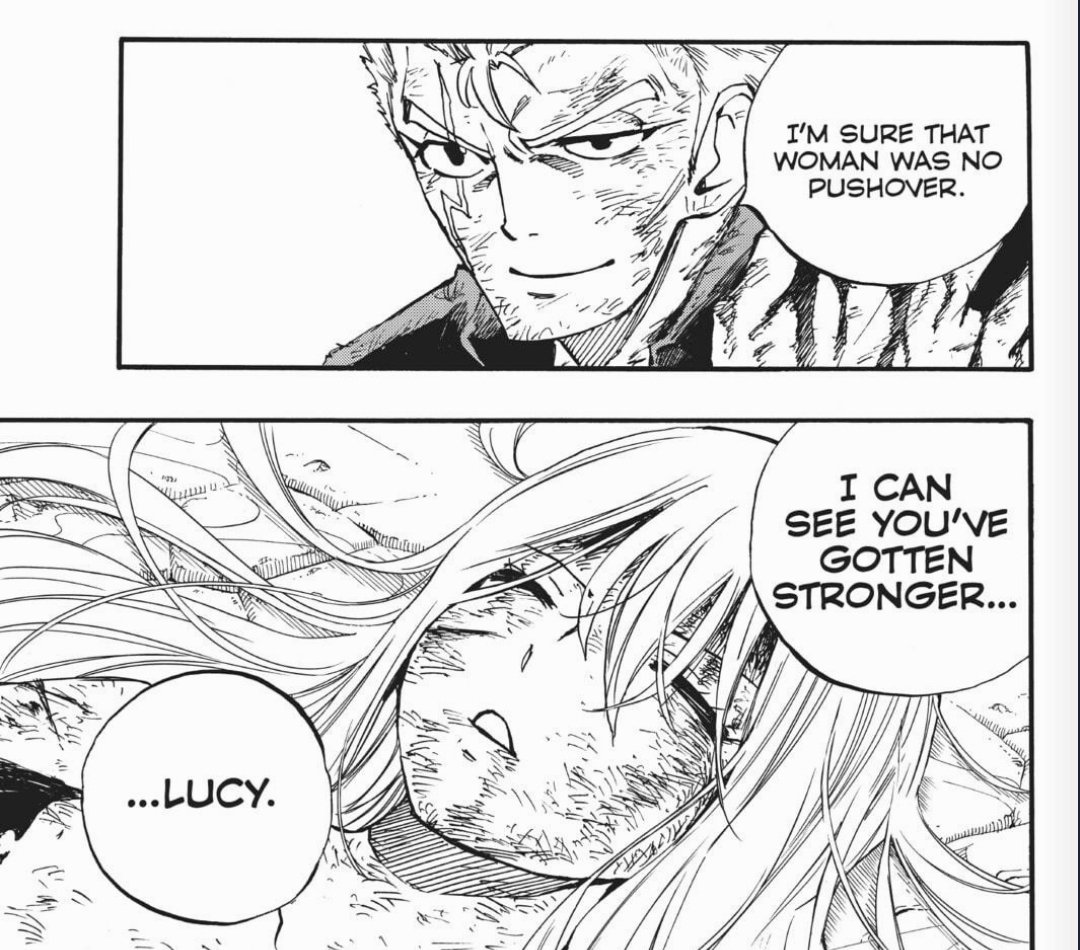 EVEN LAXUS RESPECTS LUCY WHY CANT YALL???
#FairyTail100YearsQuest