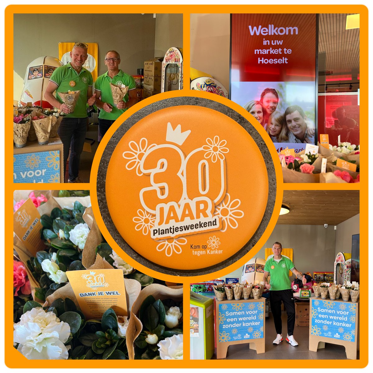 Eindelijk weer Plantjesweekend. Dit weekend verkochten onze <a href="/geloduizend/">geloduizend</a> vrijwilligers weer honderden 🌸🌺 tvv @komop_tgkanker. #KOTK investeert de opbrengst in preventie, onderzoek naar betere behandelingen en betere zorg. Bedankt alle helpers en talrijke kopers. #gelo1000 🧤