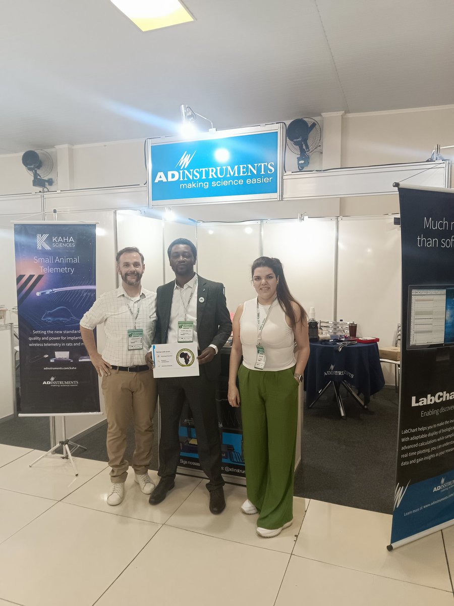 East African Society of Physiological Sciences (@easps_official) on Twitter photo Our President, Prof Abdullateef Alagbonsi, happily had a photograph with the <a href="/ADInstruments/">ADInstruments</a> team covering Latin America in Brazil.
<a href="/ADInstruments/">ADInstruments</a> is a benefactor of <a href="/EASPS_Official/">East African Society of Physiological Sciences</a>, having generously supported our conference in Tanzania last year.
We'll always be grateful. Our President, Prof Abdullateef Alagbonsi, happily had a photograph with the <a href="/ADInstruments/">ADInstruments</a> team covering Latin America in Brazil.
<a href="/ADInstruments/">ADInstruments</a> is a benefactor of <a href="/EASPS_Official/">East African Society of Physiological Sciences</a>, having generously supported our conference in Tanzania last year.
We'll always be grateful.