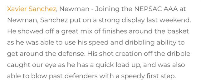 Xavier Sanchez (@_xavierr3) on Twitter photo appreciate the love 🙏🏾 <a href="/NERRHoops/">New England Recruiting Report NERRHoops</a> <a href="/DylanThayer0/">Dylan Thayer</a> <a href="/Newman_Hoops/">Newman School Basketball</a> ##theworkgonshow appreciate the love 🙏🏾 <a href="/NERRHoops/">New England Recruiting Report NERRHoops</a> <a href="/DylanThayer0/">Dylan Thayer</a> <a href="/Newman_Hoops/">Newman School Basketball</a> ##theworkgonshow