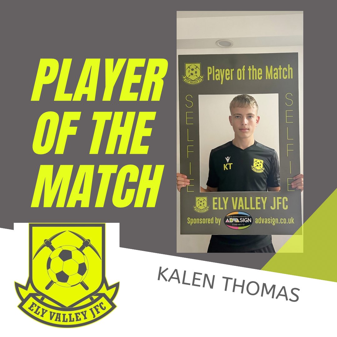 Awesome start to the season with a win over Llanbradach AFC 👏🏼 

Well done to our man of the Match Kalen ‘Wan’ Thomas 🩶⚽️