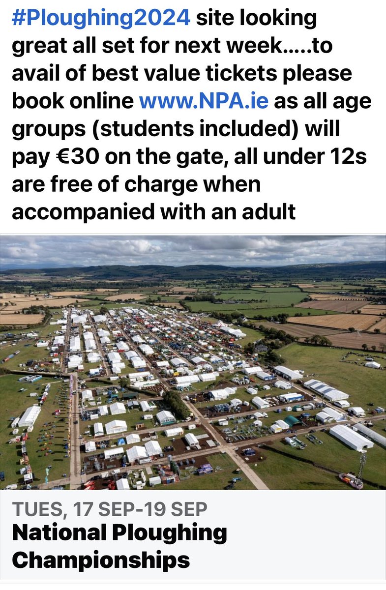 National Ploughing (@npaie) on Twitter photo 