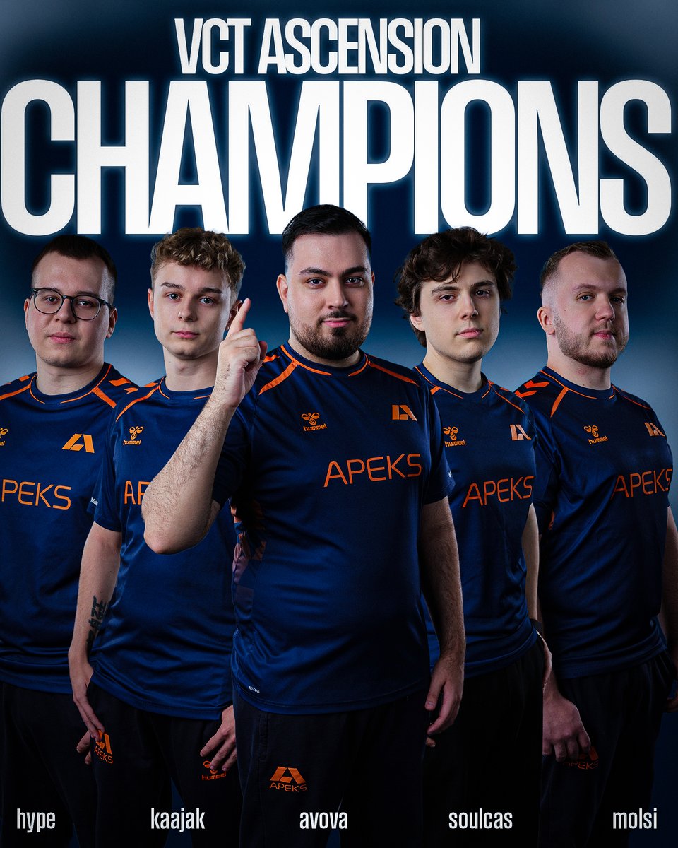 WE ARE YOUR ASCENSION CHAMPIONS!

Thank you for all the support throughout the year. Our hard work paid off and we can not wait to take you with us. See you in tier 1 💙🧡
