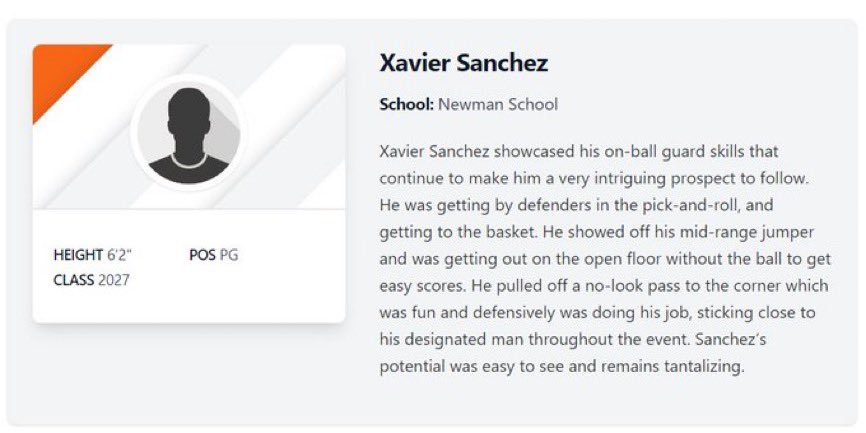 Xavier Sanchez (@_xavierr3) on Twitter photo appreciate the recognition 🙏🏾 <a href="/PHNewEngland/">Prep Hoops New England</a> <a href="/parrellahoops/">Mickey Parrella</a> <a href="/Newman_Hoops/">Newman School Basketball</a> #theworkgonshow appreciate the recognition 🙏🏾 <a href="/PHNewEngland/">Prep Hoops New England</a> <a href="/parrellahoops/">Mickey Parrella</a> <a href="/Newman_Hoops/">Newman School Basketball</a> #theworkgonshow
