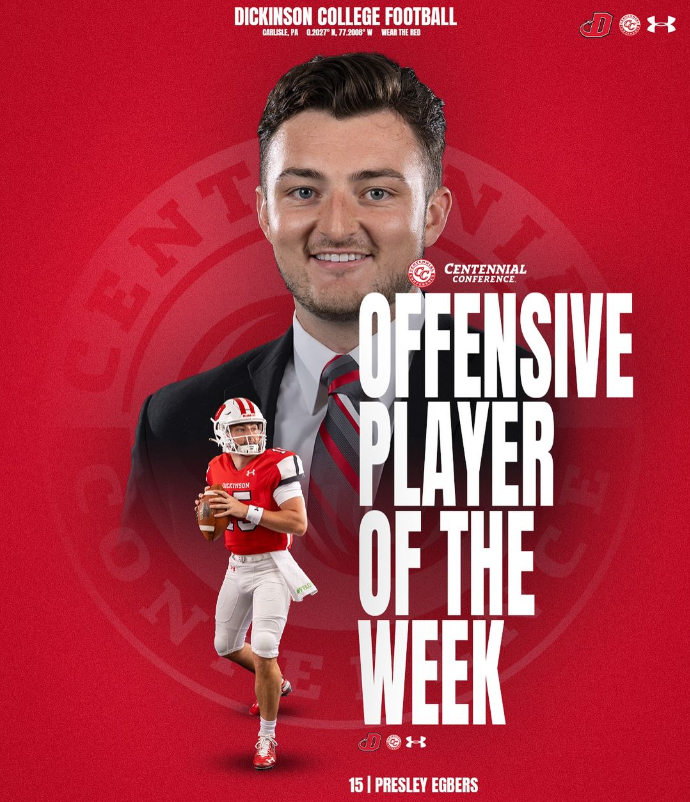 Dickinson Football tweet media