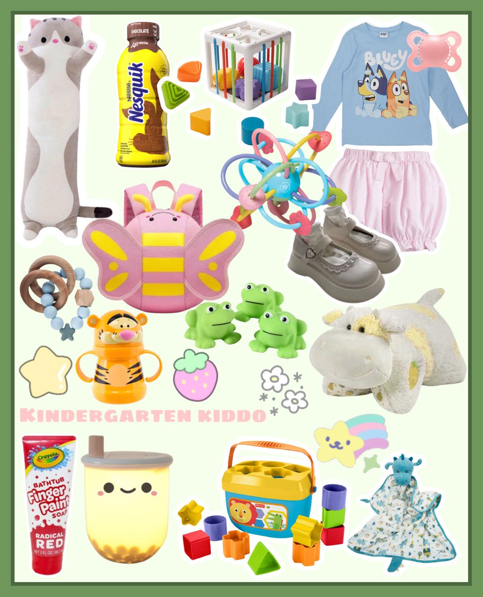 Who wants to join me in kindergarten?