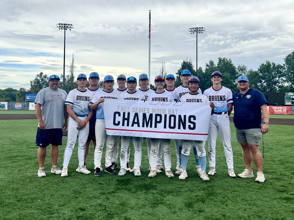 Up & Coming Baseball (@uandcbaseball) on Twitter photo ๐ฅ Come Back Victory ๐ฅ
๐ Lloyd Hopkins Field
Gateway Bruins 18u (<a href="/GatewayBruins/">Gateway Bruins</a>) deliver in the bottom of the 7th coming back and winning the #STLFallSeriesWoodBat Championshipโผ๏ธ
#UandCBaseball ๐ฅ Come Back Victory ๐ฅ
๐ Lloyd Hopkins Field
Gateway Bruins 18u (<a href="/GatewayBruins/">Gateway Bruins</a>) deliver in the bottom of the 7th coming back and winning the #STLFallSeriesWoodBat Championshipโผ๏ธ
#UandCBaseball