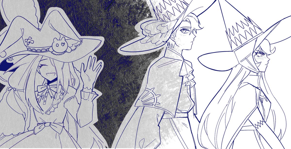 어둠학파 조교와 빛가문 쌍둥이