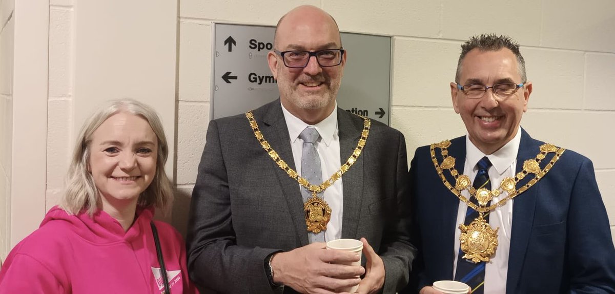 On Sunday morning Peter &amp; I were at Aspire Sports Centre in Featherstone. We watched some amazing people who challenged themselves to take part in a whole range of Inclusive Sporting activities - part of OurYear2024

Who knew I could finger-spin a basketball.