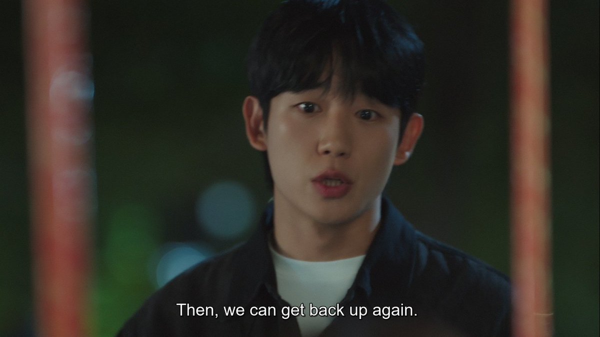 earthlykisssed's tweet photo. this is how you talk to someone that is clearly going through something and has a fear of being a burden. "we can hit rock bottom together" "we can get back up again" after everything she has been through this is the energy she needs.  #LoveNextDoorEp10 #LoveNextDoor https://t.co/4RwgiGlXqD