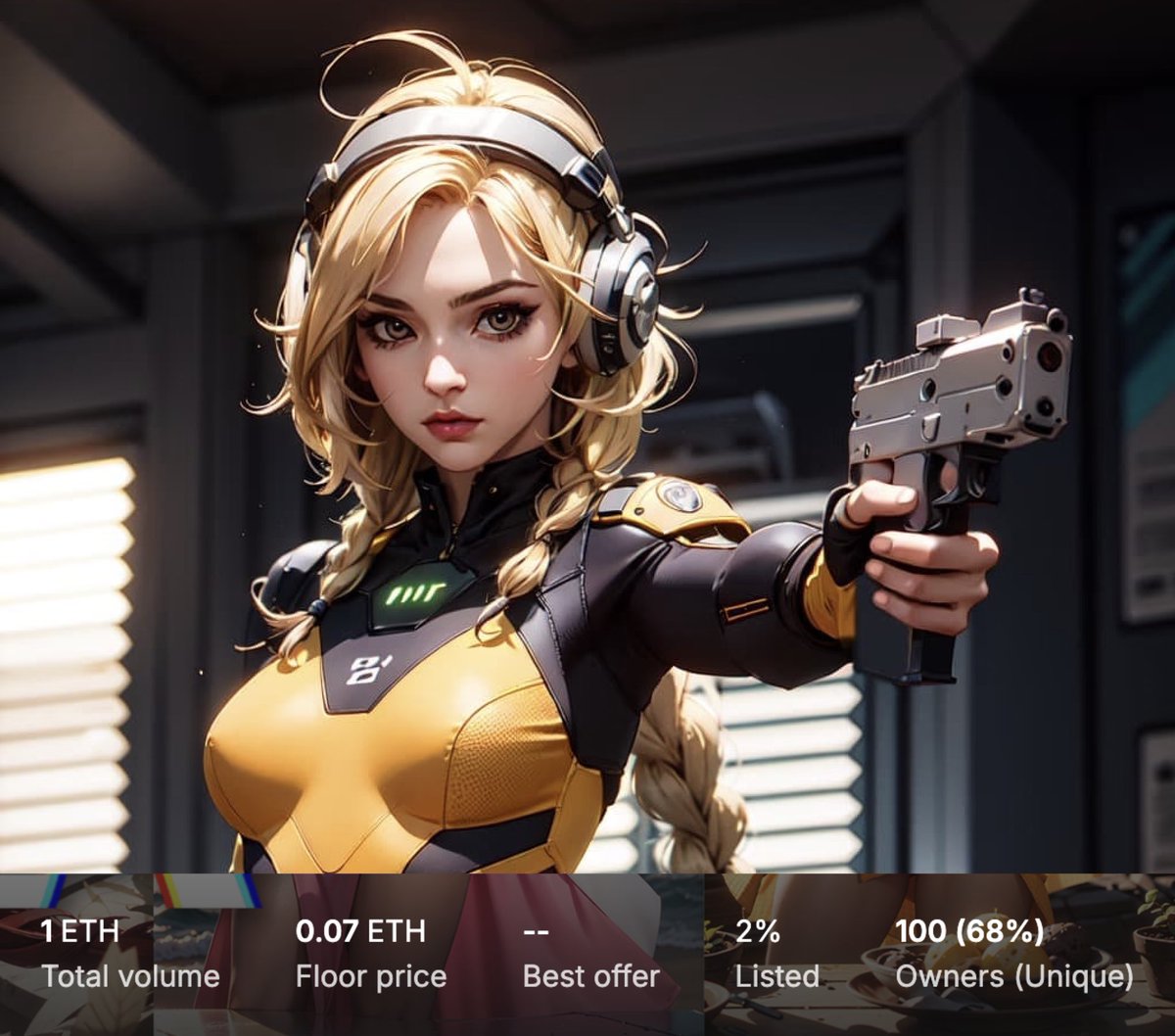 AVA_Social_AI's tweet image. 💥 BOOM 🚀 Our Genesis NFT collection is now worth 20 times more!  
💰 It&apos;s bringing great profits to its owners, and almost everyone is holding on—only 2% want to sell.  
🌐 We have a strong community with 68% unique holders.

🔥 There&apos;s only **1 NFT left under 1 ETH**—they&apos;re…