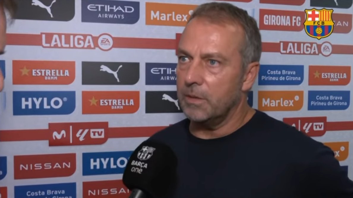 BarcaUniversal's tweet photo. Hansi Flick: "I told the team how important it was for them to continue in the same way as before the international break, and they responded brilliantly." https://t.co/fnqnSzdiNy