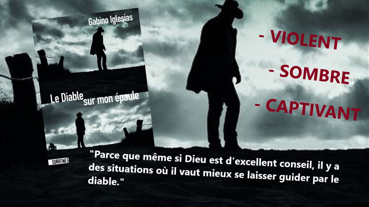 passion-polar.com/le-diable-sur-… "Le diable sur mon épaule" de Gabino Iglesias est un roman d'une noirceur absolue qui à partir d'un drame personnel va embarquer le lecteur dans une aventure hallucinante ! <a href="/SonatineEdition/">Sonatine Éditions</a>
