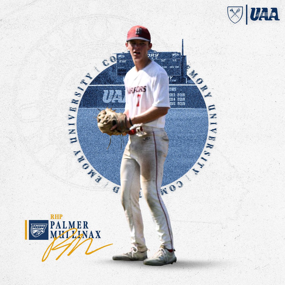 Palmer Mullinax (@palmermullinax) on Twitter photo I am excited to announce my commitment to Emory University to further my academic and athletic career. I would like to thank my family, friends, and coaches for making this possible. Go Eagles! <a href="/warriorsbb/">Houston Warriors Baseball Academy</a> <a href="/MustangHardball/">Memorial Baseball</a> <a href="/FlatgroundApp/">FLATGROUND Pitching</a> I am excited to announce my commitment to Emory University to further my academic and athletic career. I would like to thank my family, friends, and coaches for making this possible. Go Eagles! <a href="/warriorsbb/">Houston Warriors Baseball Academy</a> <a href="/MustangHardball/">Memorial Baseball</a> <a href="/FlatgroundApp/">FLATGROUND Pitching</a>