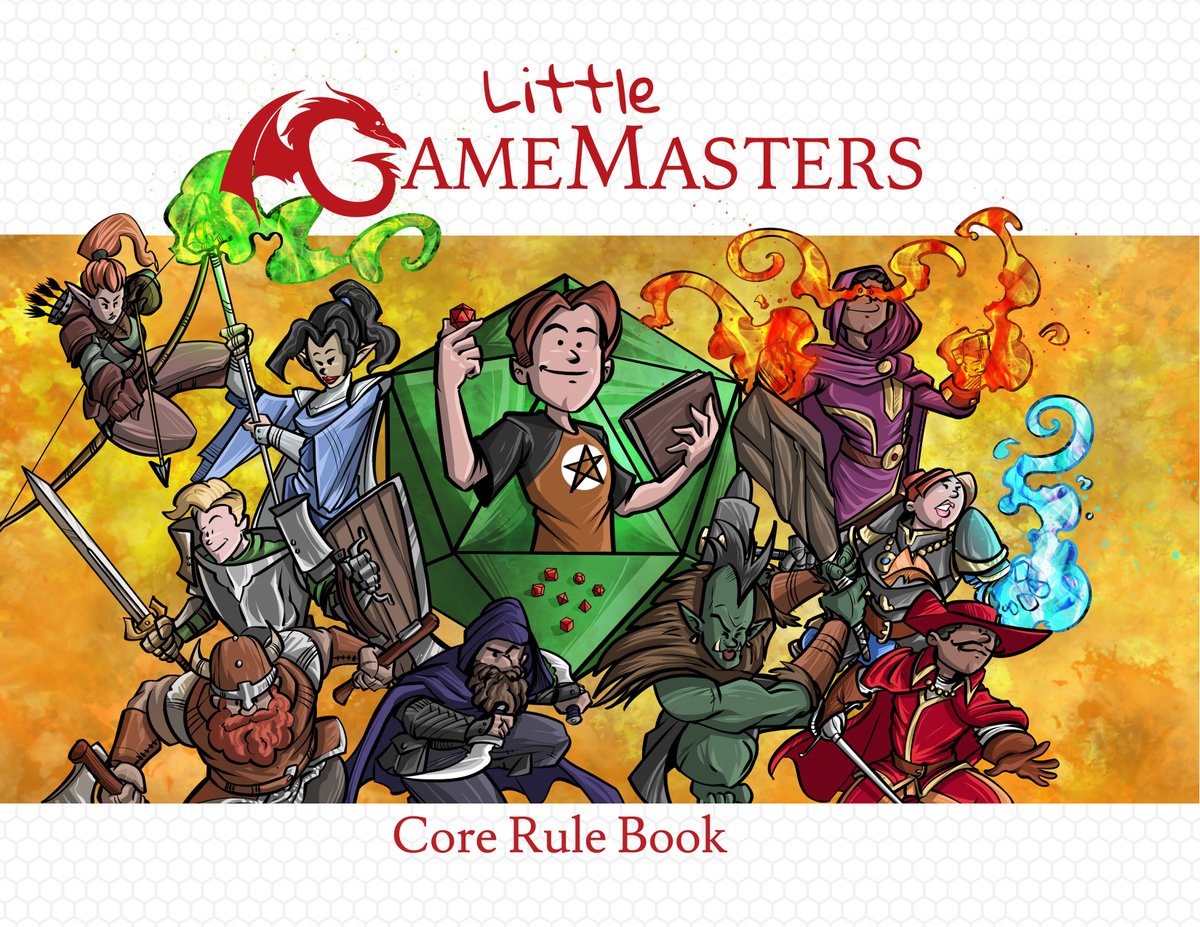 Randall_Hampton's tweet photo. If you are looking for opportunities to play more games with your kids, try checking out Ennie Nominated #LittleGameMasters. This #TTRPG was built for players aged 5 and up, and is an excellent intro to rpgs in general. You can pick up a copy at my site!
https://t.co/LC5C9vjQeA https://t.co/tPgRopd5rH
