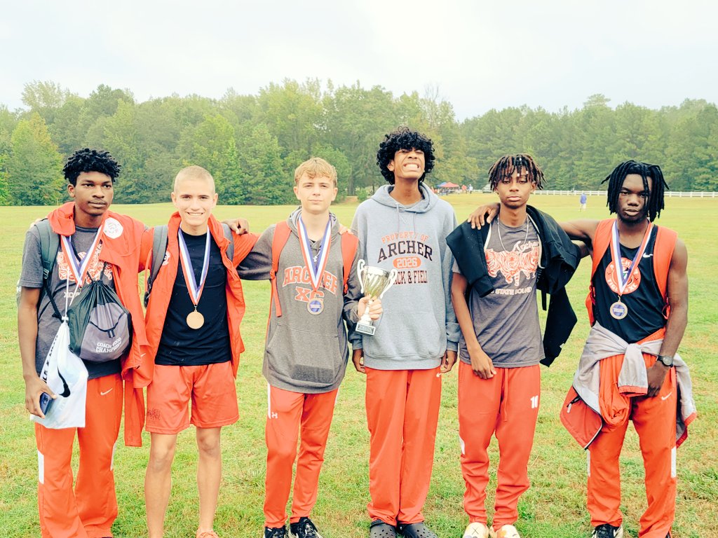 Coach Etienne (@coachetienne) on Twitter photo Week 5 led by these gentlemen carrying us to a 4th place finish on the podium! Placing 6 in the top 41 out of 162 runners earned us a🏆 <a href="/AHSTigersTFXC/">Archer Track and Field and XC</a>
Coach Kasson delivered medals 🐅 🏅 🏅 🥉 🏅 🥉 🥉 🐅
<a href="/ArcherHSTigers/">Archer High School</a> <a href="/AHSTigersSports/">ArcherAD</a> <a href="/AthleticsArcher/">ArcherTigersAthletics</a>
#MedalGang
#StillHUNGRY Week 5 led by these gentlemen carrying us to a 4th place finish on the podium! Placing 6 in the top 41 out of 162 runners earned us a🏆 <a href="/AHSTigersTFXC/">Archer Track and Field and XC</a>
Coach Kasson delivered medals 🐅 🏅 🏅 🥉 🏅 🥉 🥉 🐅
<a href="/ArcherHSTigers/">Archer High School</a> <a href="/AHSTigersSports/">ArcherAD</a> <a href="/AthleticsArcher/">ArcherTigersAthletics</a>
#MedalGang
#StillHUNGRY