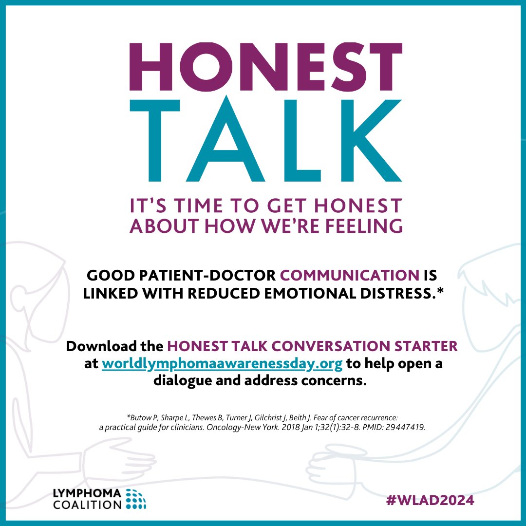 Natacha Bolaños (@bolanosnat) on Twitter photo Today is World Lymphoma Awareness Day #WLAD2024 Grateful to all healthcare professionals encouraging patients with #lymphoma to have Honest Talks, express their feelings, and report symptoms impacting their experience. <a href="/DrRaulCordoba/">Raul Cordoba, MD, PhD</a> <a href="/EliLymphoma/">ELI</a> <a href="/FIL_ETS/">FIL_ETS</a> <a href="/LymphomaEx/">Lymphoma Experience</a> <a href="/hnhcp/">HNHCP</a> Today is World Lymphoma Awareness Day #WLAD2024 Grateful to all healthcare professionals encouraging patients with #lymphoma to have Honest Talks, express their feelings, and report symptoms impacting their experience. <a href="/DrRaulCordoba/">Raul Cordoba, MD, PhD</a> <a href="/EliLymphoma/">ELI</a> <a href="/FIL_ETS/">FIL_ETS</a> <a href="/LymphomaEx/">Lymphoma Experience</a> <a href="/hnhcp/">HNHCP</a>