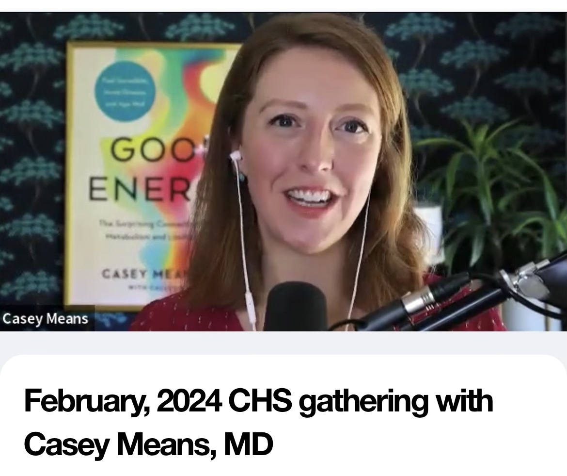 Michael Fishman (@michaelfishman) on Twitter photo I've had the high honor this year of interviewing both <a href="/CaseyMeansMD/">Casey Means, MD</a> and @CalleyMeans for the members of my Consumer Health Summit community of wellness brand founders.
Casey and Calley are the most important messengers at the current inflection point of amplified awareness I've had the high honor this year of interviewing both <a href="/CaseyMeansMD/">Casey Means, MD</a> and @CalleyMeans for the members of my Consumer Health Summit community of wellness brand founders.
Casey and Calley are the most important messengers at the current inflection point of amplified awareness