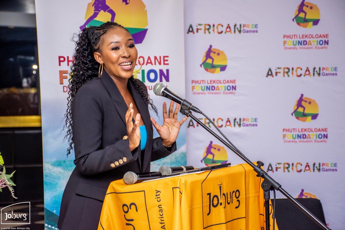 At the Launch of the African Pride Games