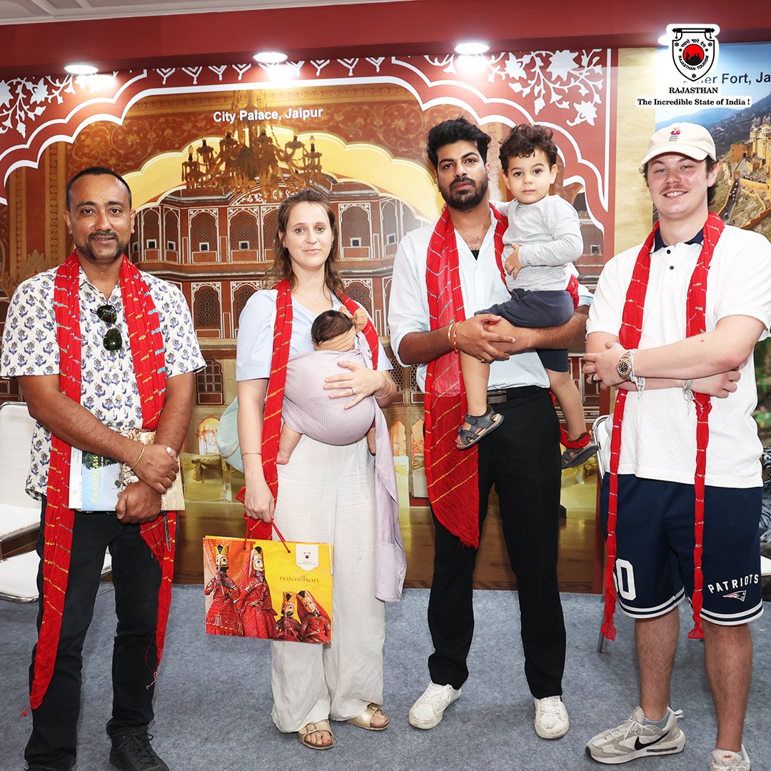 my_rajasthan's tweet photo. The Rajasthan Tourism Pavilion has been buzzing with energy, as we engaged with guests, shared travel stories, and showcased the rich heritage of Rajasthan. From travel enthusiasts to industry leaders, everyone explored the magic that Rajasthan has to offer.
#FHTR #RDTM
(1/3) https://t.co/N1BtyIhESF