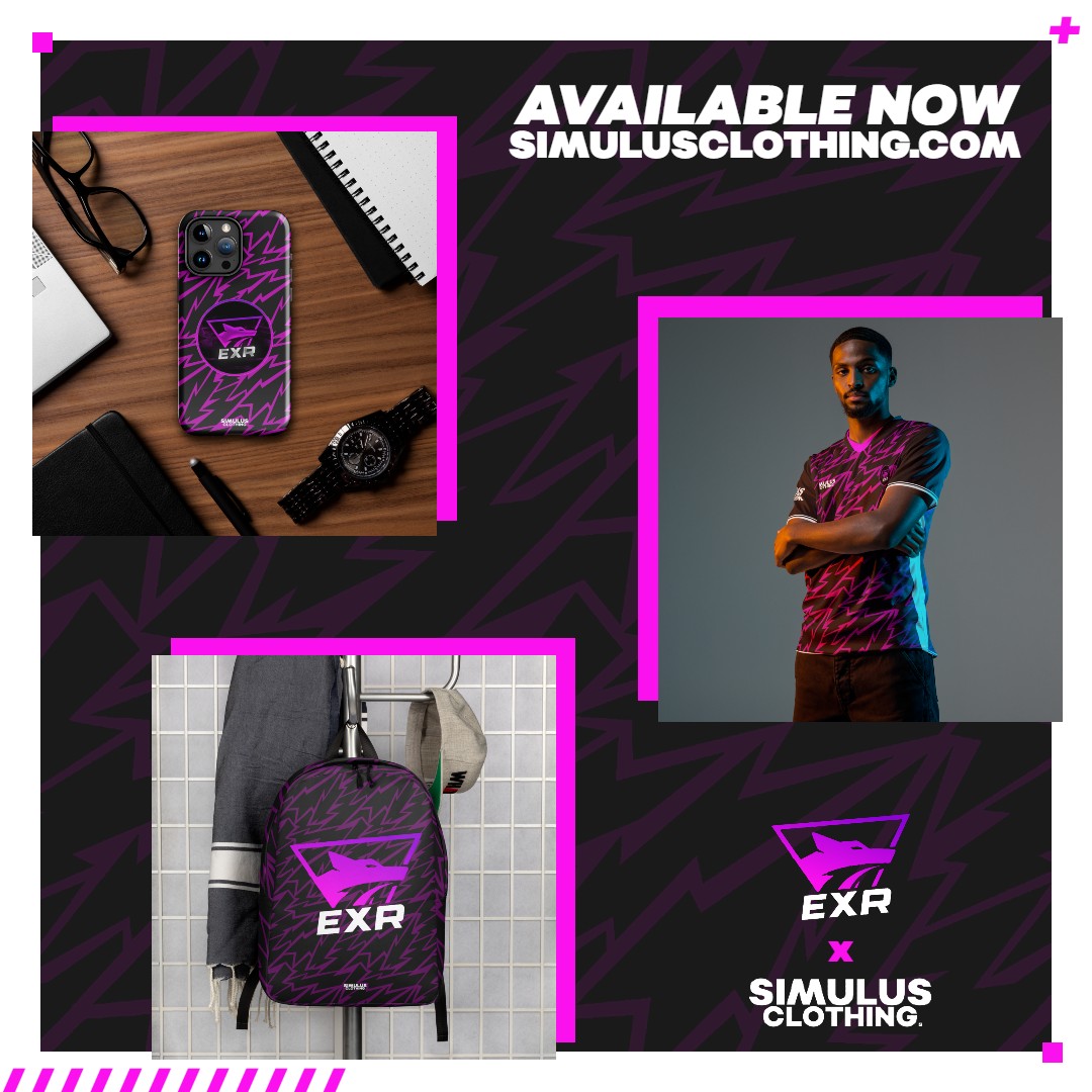 SimulusClothing's tweet image. 🟣STORE ALERT🟣

Say hello to this new collection of merch in partnership with @EliteXboxRacing 👋

We've brought you a full lifstyle collection thats only available at simulusclothing.com