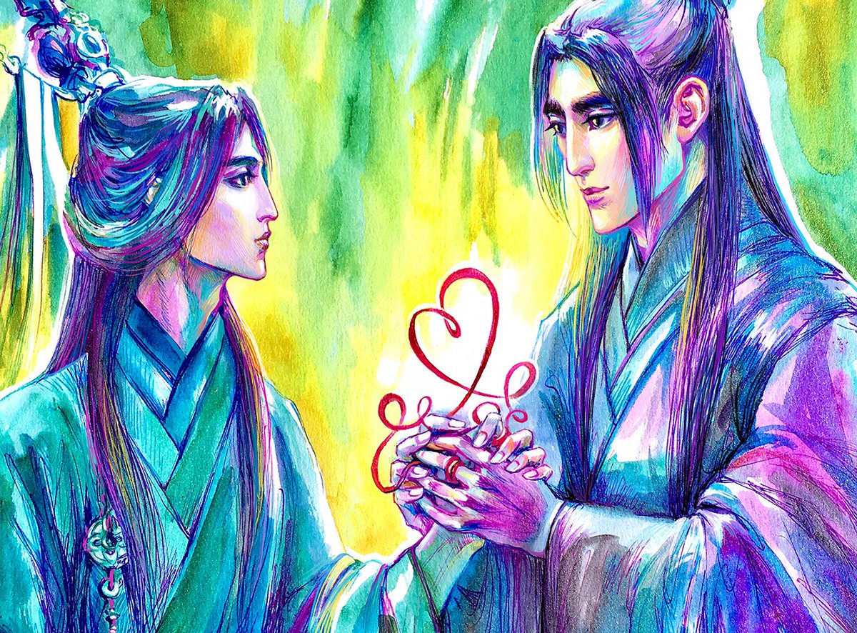 #qijiuweek2024 Day 7 - Red Threads Tied Together ❤️