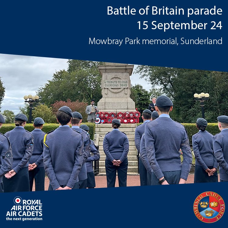 We were absolutely delighted to be invited to the Sunderland Battle of Britain parade at Mowbray Park today.

This important annual service remembers ‘the few’.

Well done to all involved - WE WILL REMEMBER THEM.