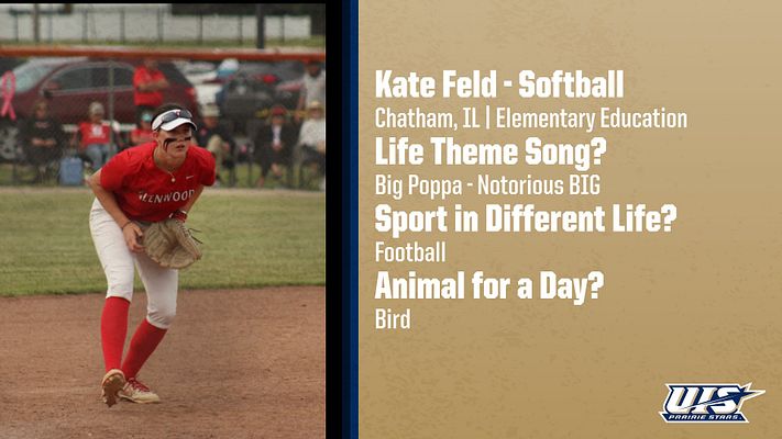 UISAthletics's tweet photo. NEWCOMER SPOTLIGHT  

➡️ Kate Feld, @UIS_Softball

Welcome, Kate👋    

#WeAreStars | #ProtectThePrairie https://t.co/KnVPGagVrz