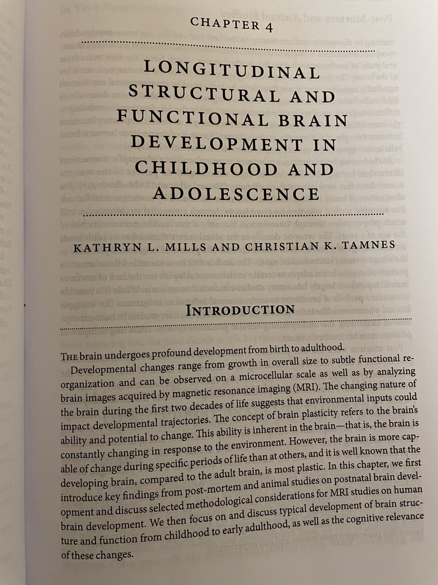 Christian K. Tamnes (@cktamnes) on Twitter photo Great new resource for the developmental cognitive neuroscience field by <a href="/kcohenkadosh/">Kathrin Cohen Kadosh</a>. Happy to have contributed with a chapter together with Kate Mills. Great new resource for the developmental cognitive neuroscience field by <a href="/kcohenkadosh/">Kathrin Cohen Kadosh</a>. Happy to have contributed with a chapter together with Kate Mills.